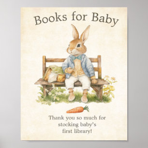 Peter The Rabbit - Baby Shower Books for Baby Poster
