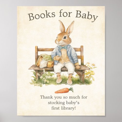 Peter The Rabbit _ Baby Shower Books for Baby Poster