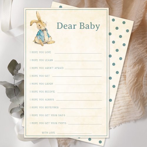 Peter The Rabbit Baby Shower Game Dear Baby Wishes