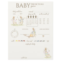 Peter the Rabbit Baby Shower Guessing Game
