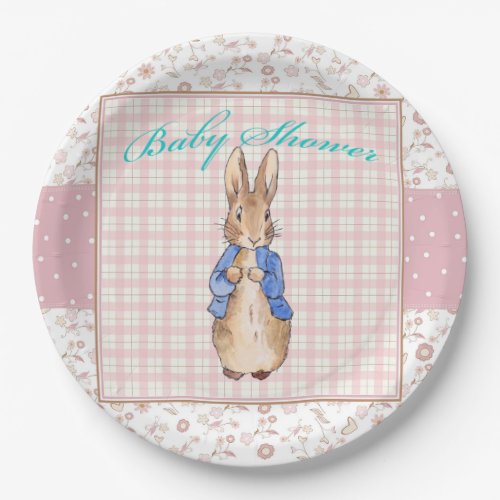 Peter the Rabbit Baby Shower Napkin Paper Plates