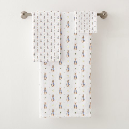 Peter the Rabbit Bath Towel Set