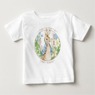 "Peter the Rabbit Birthday Boy" Baby T-Shirt