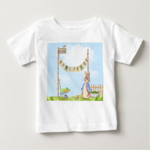 Peter the Rabbit Birthday Garden Party  Baby T-Shirt