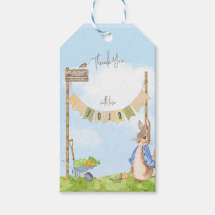 Peter the Rabbit Birthday Garden Party Gift Tags
