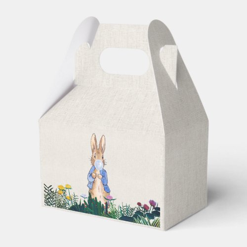 Peter the Rabbit Blue gum in His Flower Garden Favor Boxes