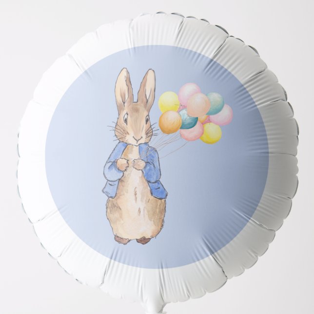 Peter the Rabbit Blue Jacket Color Balloons Blue (Front)