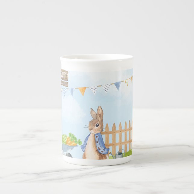 Peter the Rabbit Bone China Mug (Front)
