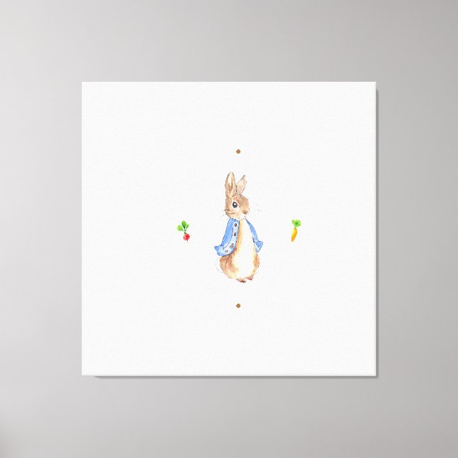 Peter the Rabbit Canvas Print (Front)