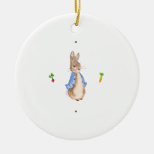 Peter the Rabbit Ceramic Ornament