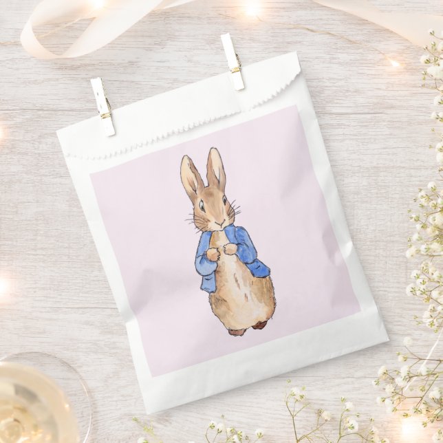 Peter the Rabbit Favor Bag (Clipped)