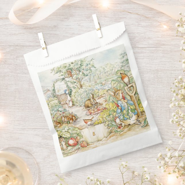 Peter the Rabbit  Favor Bag (Clipped)