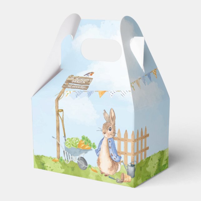 Peter the Rabbit Favor Boxes (Front Side)