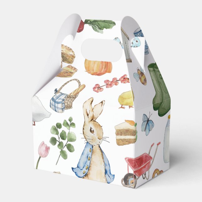 Peter the Rabbit Favor Boxes (Front Side)
