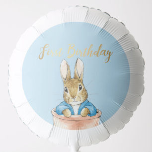 Peter the Rabbit First Birthday Balloon