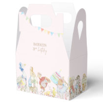 Peter the Rabbit First Birthday Favor Boxes