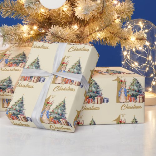 Peter the Rabbit First Christmas Wrapping Paper Peter the Rabbit First Christmas Wrapping Paper