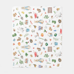 Peter the Rabbit Fleece Blanket