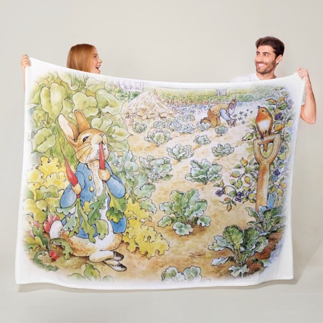 Peter the Rabbit   Fleece Blanket (In Situ)