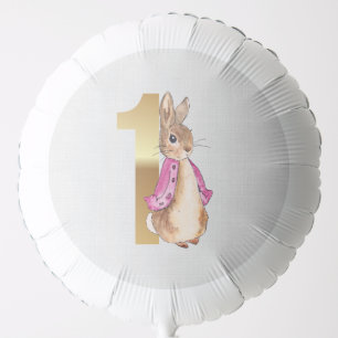 Peter the rabbit Flopsy 1st birthday Balloon