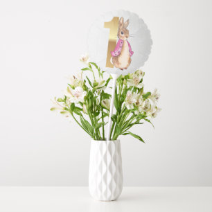 Peter the rabbit Flopsy 1st birthday Balloon