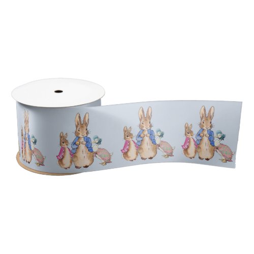 Peter the rabbit Flopsy and Jemima Puddle duck Satin Ribbon