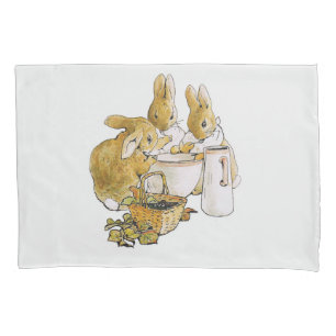 Peter the Rabbit Flopsy Mopsy Cottontail Pillow Case