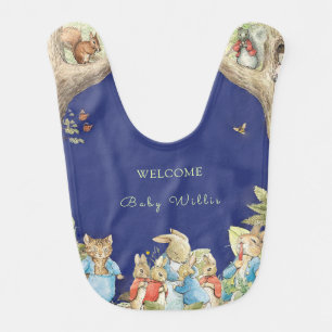 Peter the Rabbit Forest Friends Baby Bib
