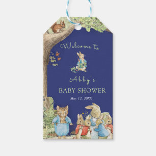 Peter the Rabbit Forest Friends Shower Gift Tags