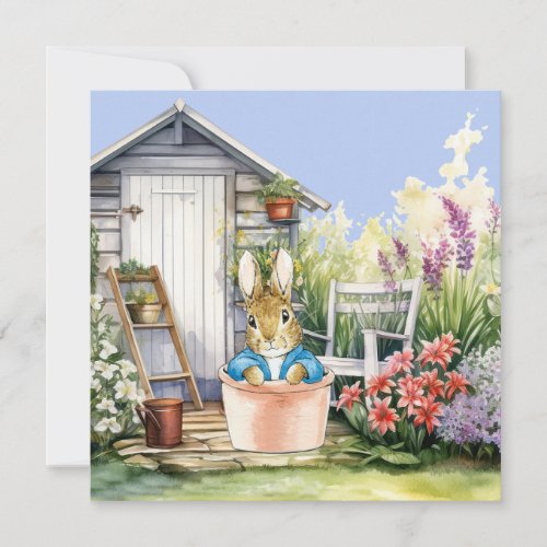 Peter the Rabbit Garden Shed