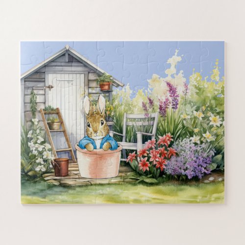 Peter the Rabbit Garden Shed Jigsaw Puzzle
