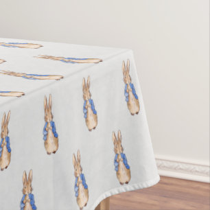 Peter the Rabbit Grey Linen Texture Tablecloth