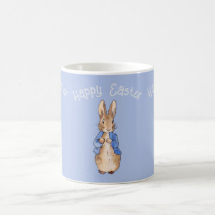 Peter the rabbit Happy Easter Coffee Mug
