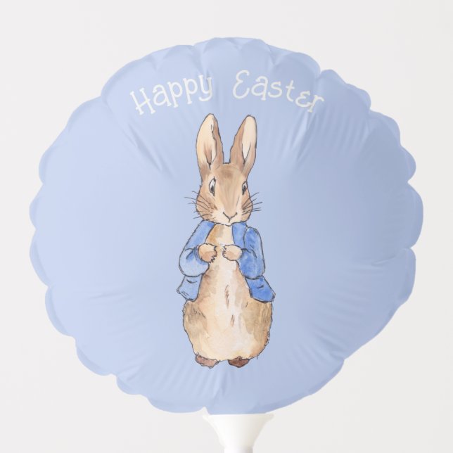 Peter the rabbit Happy Easter greeting Balloon (Front)