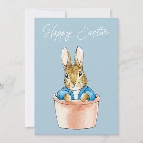 Peter the Rabbit Happy Easter Holiday Card