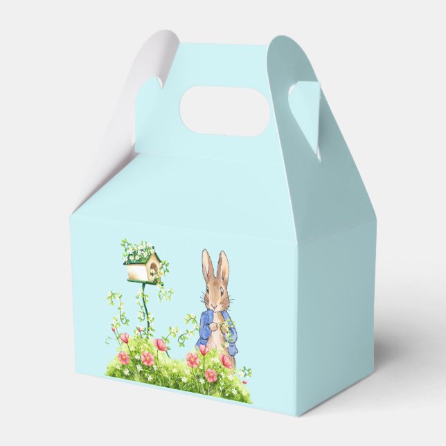 Peter the Rabbit in His Garden    Favor Boxes (Front Side)
