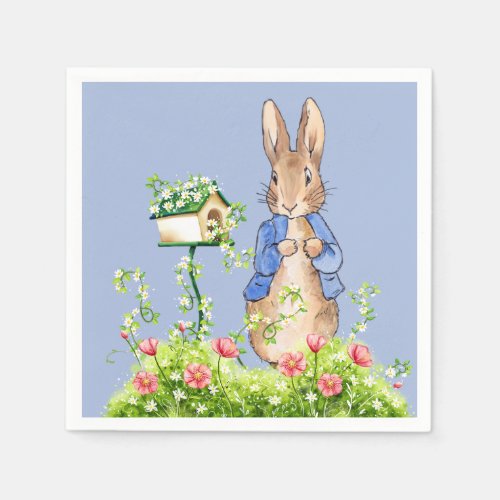 Peter the Rabbit in His Garden    Napkins