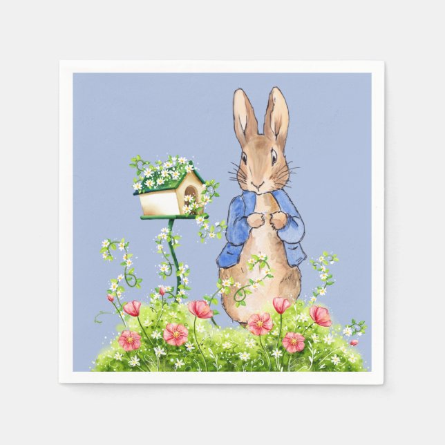 Peter the Rabbit in His Garden    Napkins (Front)