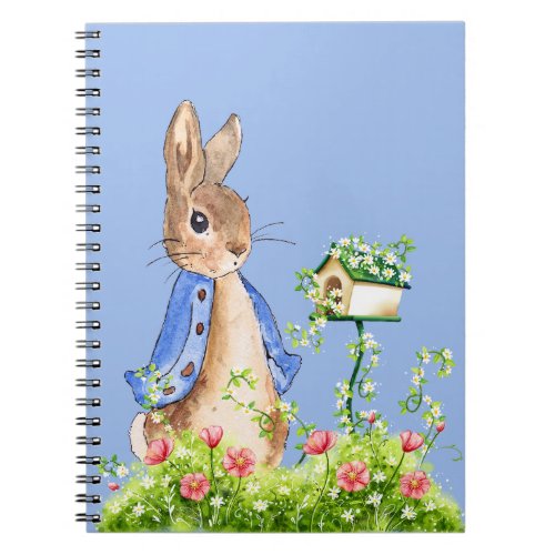 Peter the Rabbit in His Garden    Notebook