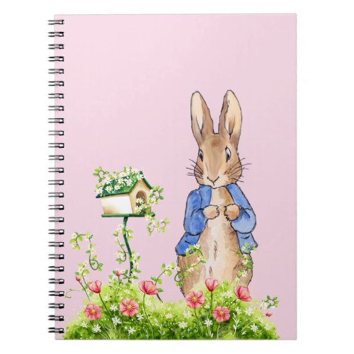 Peter the Rabbit in His Garden    Notebook
