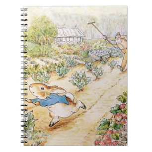 Peter the Rabbit in Mr Mc Gregor's Garden Notebook