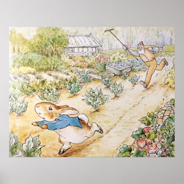 Peter the Rabbit in Mr Mc Gregor's Garden   Poster (Front)