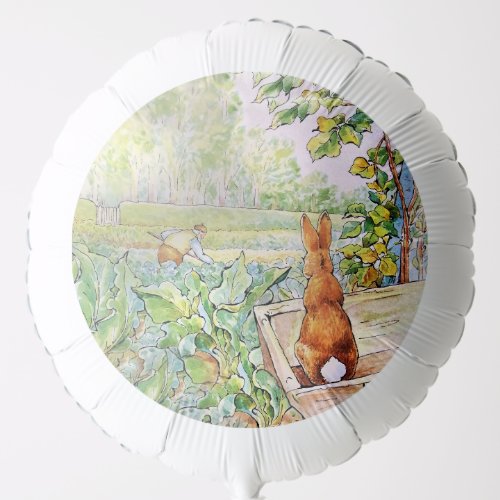 Peter the Rabbit in Mr Mc Gregors Vegie Garden   Balloon