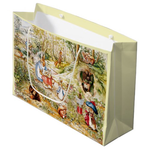 Peter the Rabbit in the Woods Large Gift Bag