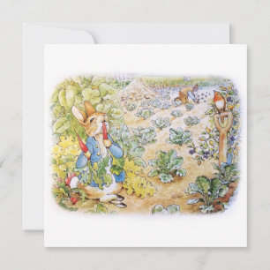 Peter the Rabbit Invitation