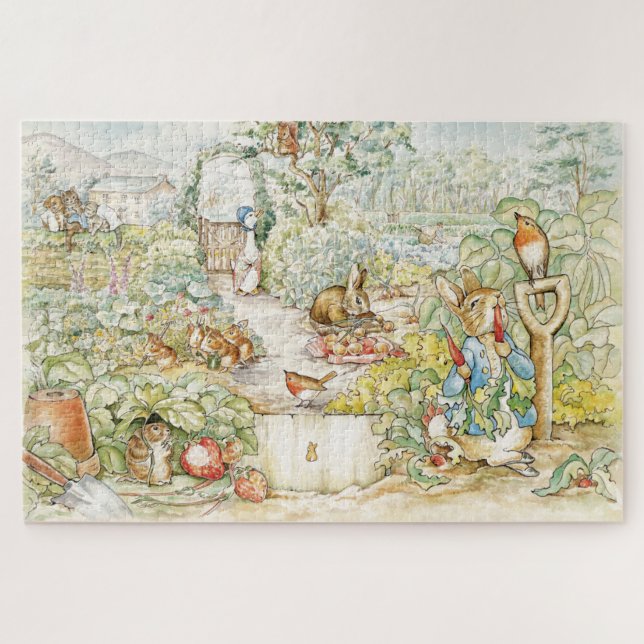 Peter the Rabbit  Jigsaw Puzzle (Horizontal)