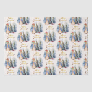 Peter the Rabbit Merry Christmas Tree Tissue Paper