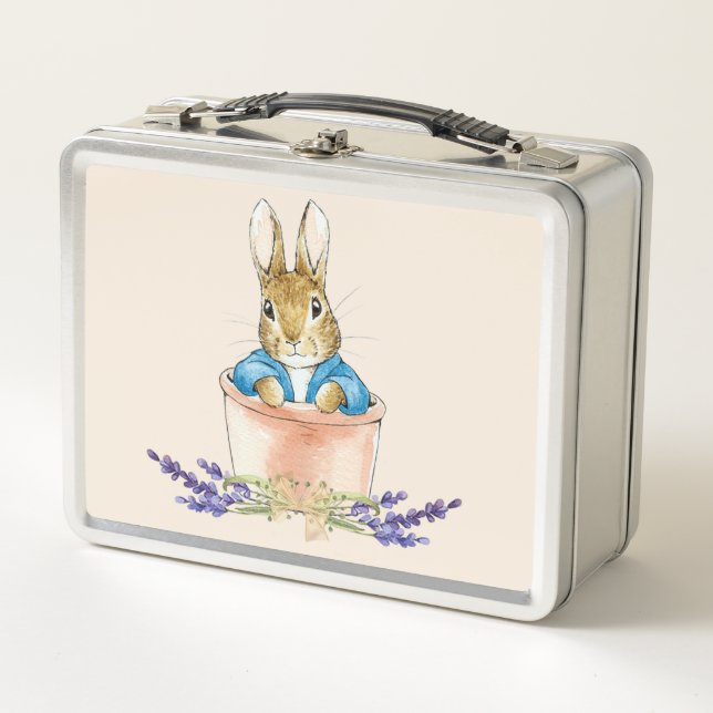 Peter the Rabbit Metal Lunch Box (Front)