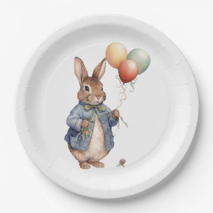 Peter the rabbit  paper plates