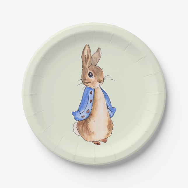 Peter the Rabbit   Paper Plates (Front)